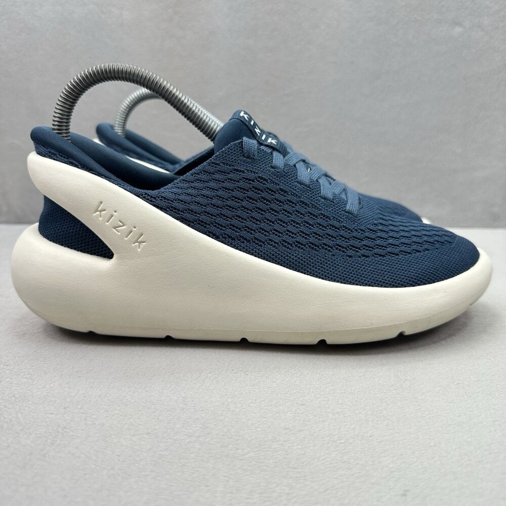 Kizik Roamer Womens Size 7 Shoes‎ Tidepool Blue Hands Free Slip-On Sneakers